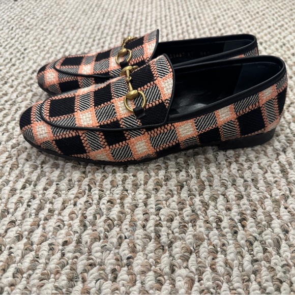 Gucci Tweed Loafers - Picture 3 of 11